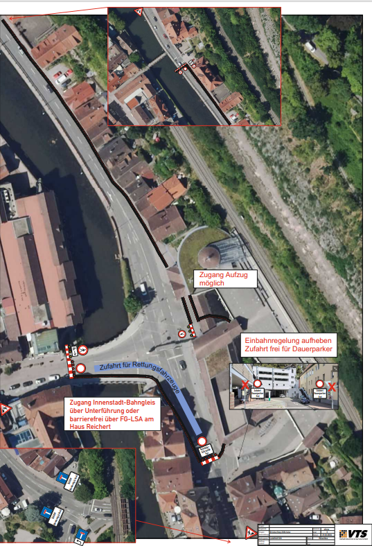 Bild vergr&ouml;&szlig;ern: 2024-05-03 Bild 2 Betroffener Bereich der Sperrung Bischofstra&szlig;e