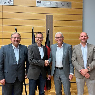 Bernd Meyer wird neuer Kreisbrandmeister im Landkreis Calw