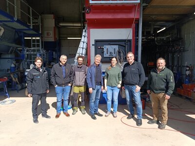 Innovatives Nahw&auml;rmekonzept in Egenhausen