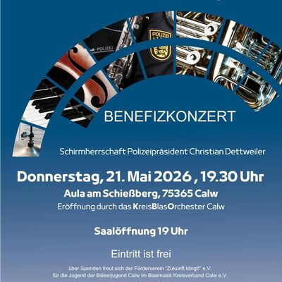 Bild vergr&ouml;&szlig;ern: Benefizkonzert Landespolizeiorchester BW