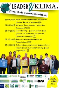 LEADER & Klima. Klimaschutz gemeinsam erleben!