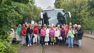 Calwer Ehrenamtliche besuchen die Landesgartenschau in Ellwangen