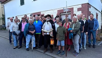 Auf n&auml;chtlicher Tour mit der Ehrenamtskarte durch Neubulach