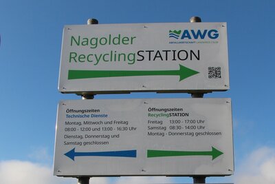 Umzug der RecyclingSTATION Nagold
