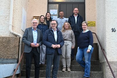 Staatssekret&auml;r Lorek zu Besuch im Landkreis Calw