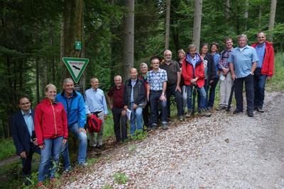 Bild vergr&ouml;&szlig;ern: Landrat wirbt f&uuml;r das Monbachtal              