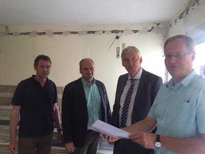 Landkreis Calw eröffnet Unterkunft für Flüchtlinge in Schömberg