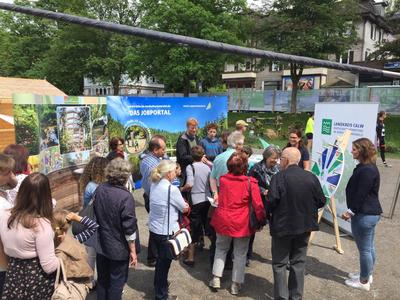 Bild vergr&ouml;&szlig;ern: Wirtschaft zum Anfassen auf der Gartenschau in Bad Herrenalb
