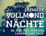Bild vergr&ouml;&szlig;ern: Vollmondnacht im Landratsamt