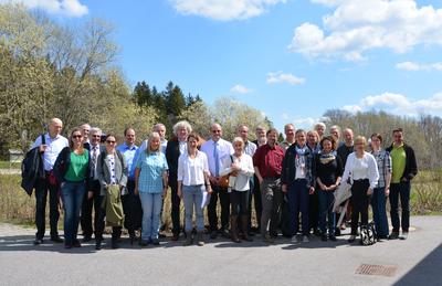 Bild vergrößern: Vertreter aus ganz Deutschland, der EU-Kommission und Ungarn trafen sich kürzlich zum Erfahrungsaustausch und informierten sich über LEADER-Projekte im Nordschwarzwald.