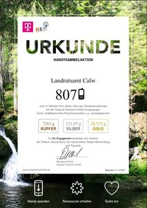 Bild vergr&ouml;&szlig;ern: 2018-12-21 PM Fazit Handysammelaktion_Urkunde Sammelaktion LK CW