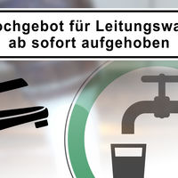 Gro&szlig;fl&auml;chiges Abkochgebot aufgehoben
