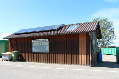 Bild vergr&ouml;&szlig;ern: Der Recyclinghof Dobel &ouml;ffnet am 21. April testweise f&uuml;r einen Tag. 