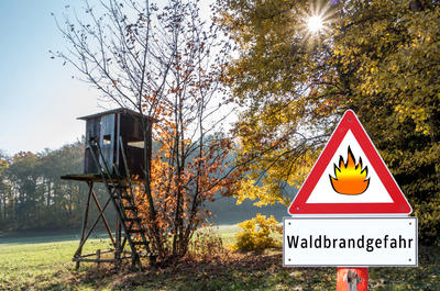 Bild vergr&ouml;&szlig;ern: Waldbrandgefahr