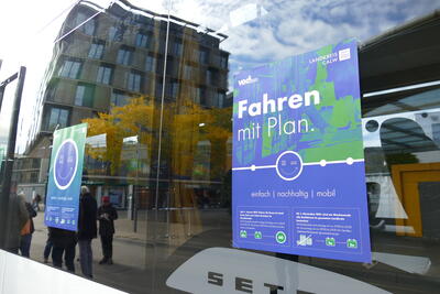 Bild vergr&ouml;&szlig;ern: &raquo;Fahren mit Plan&laquo; - so lautet der Titel der neuen &Ouml;PNV-Kampagne 