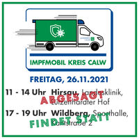 Bild vergr&ouml;&szlig;ern: Absage Impfmobil 26.11.2021